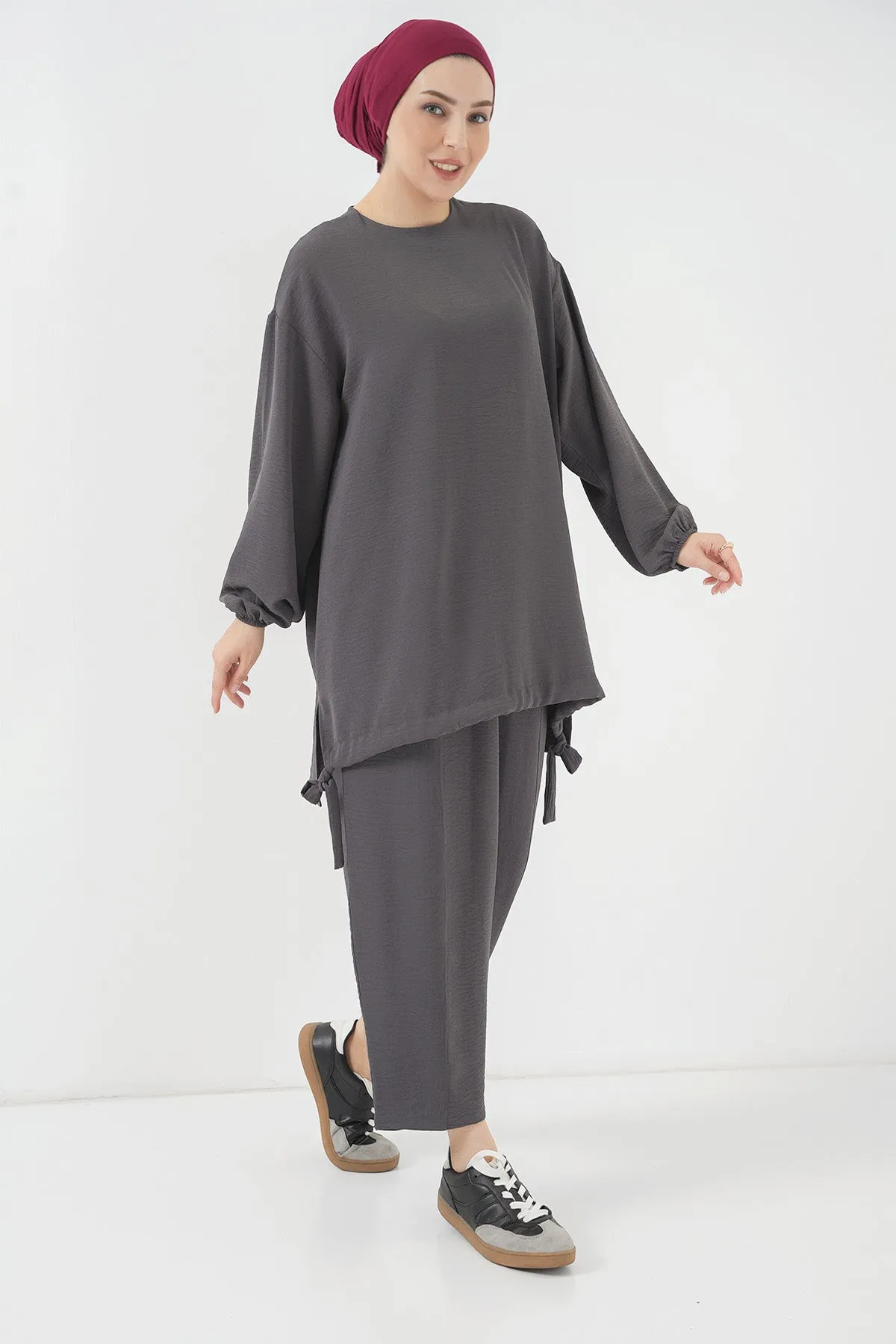 6682 tunik pantolon ikili takim