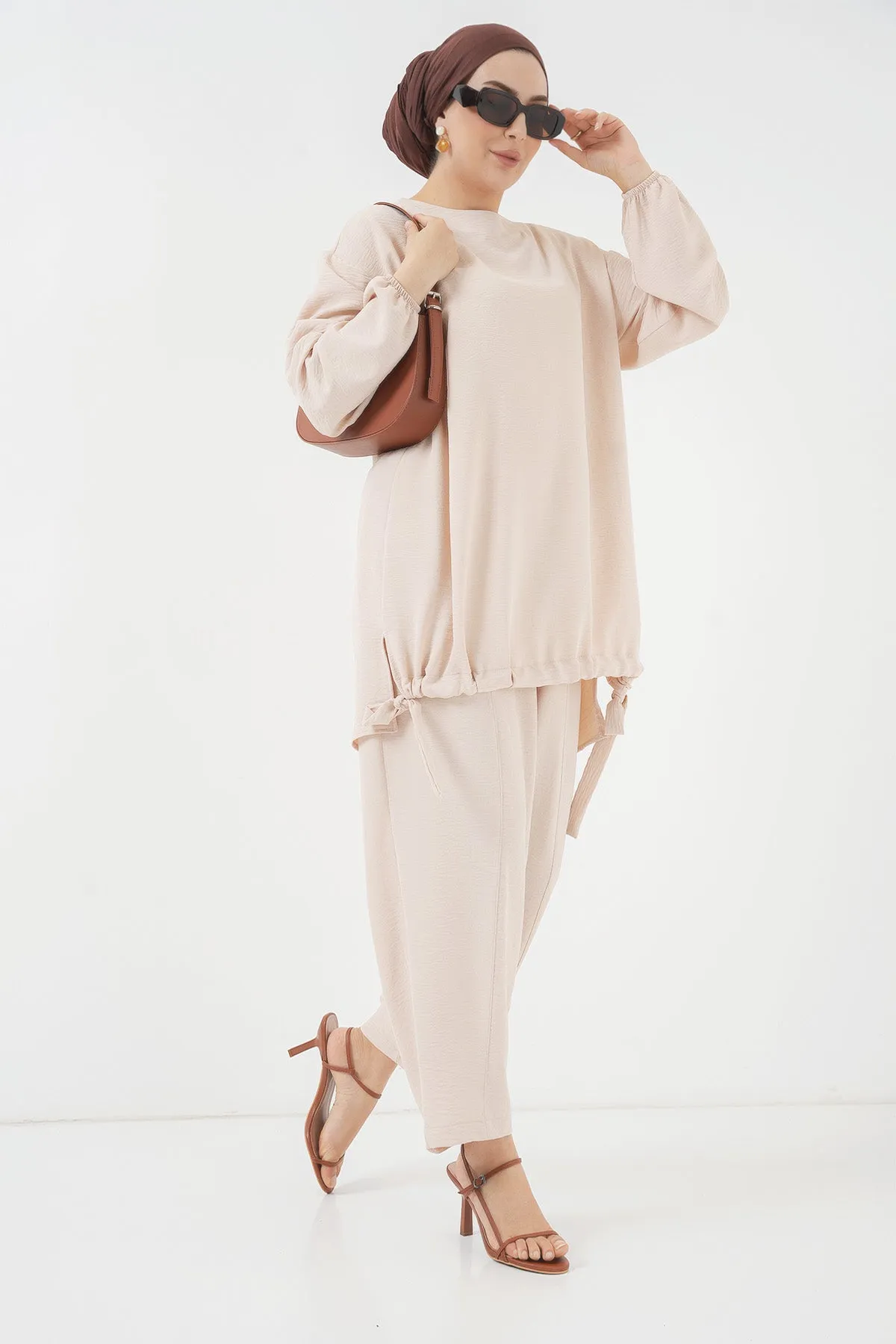 6682 tunik pantolon ikili takim