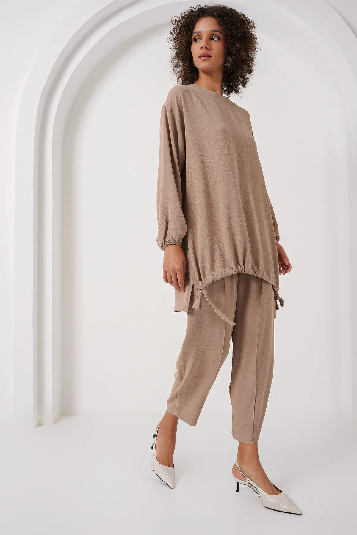 6682 tunik pantolon ikili takim