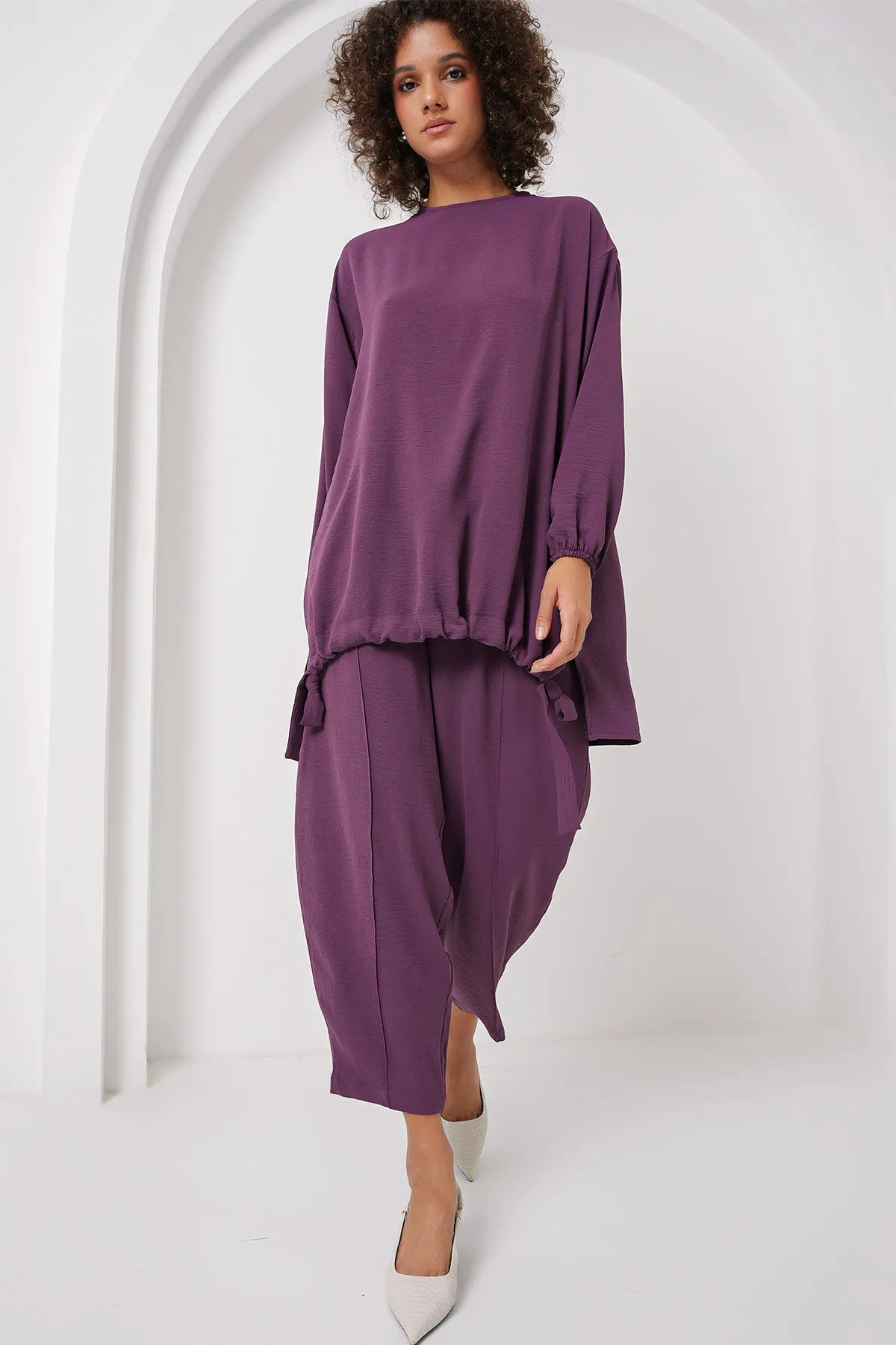 6682 tunik pantolon ikili takim