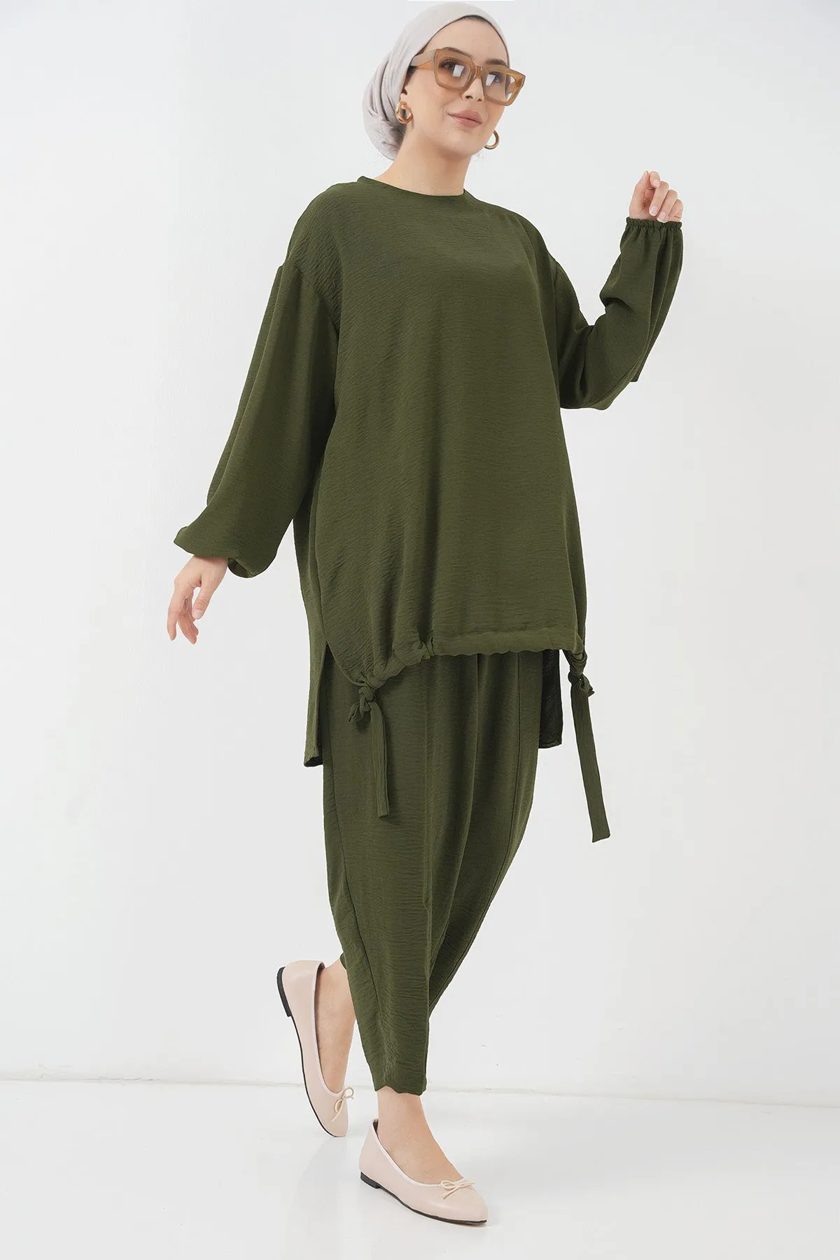 6682 tunik pantolon ikili takim