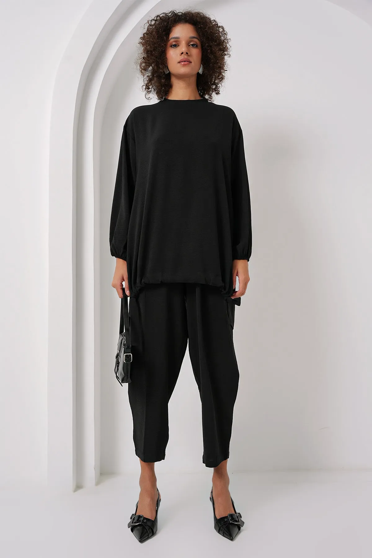 6682 tunik pantolon ikili takim