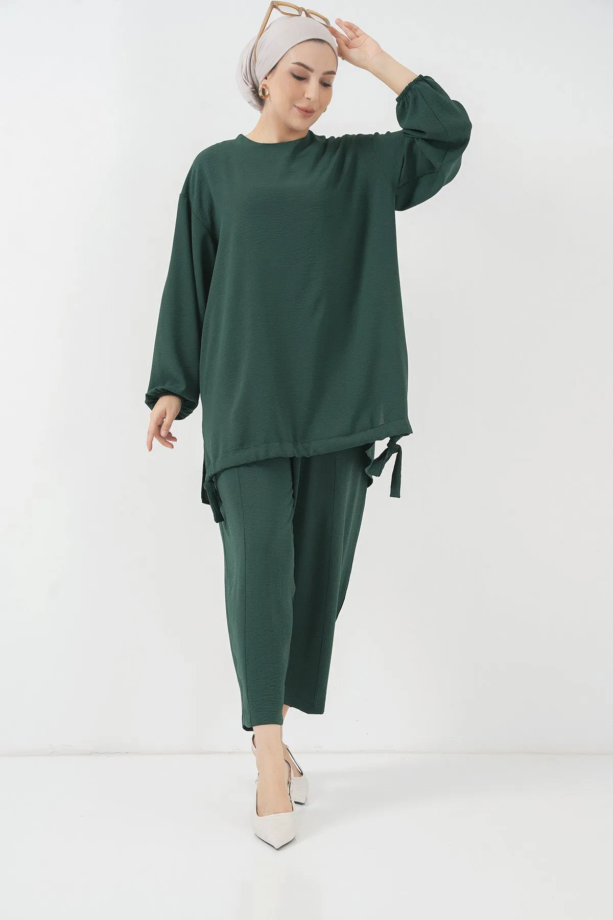 6682 tunik pantolon ikili takim