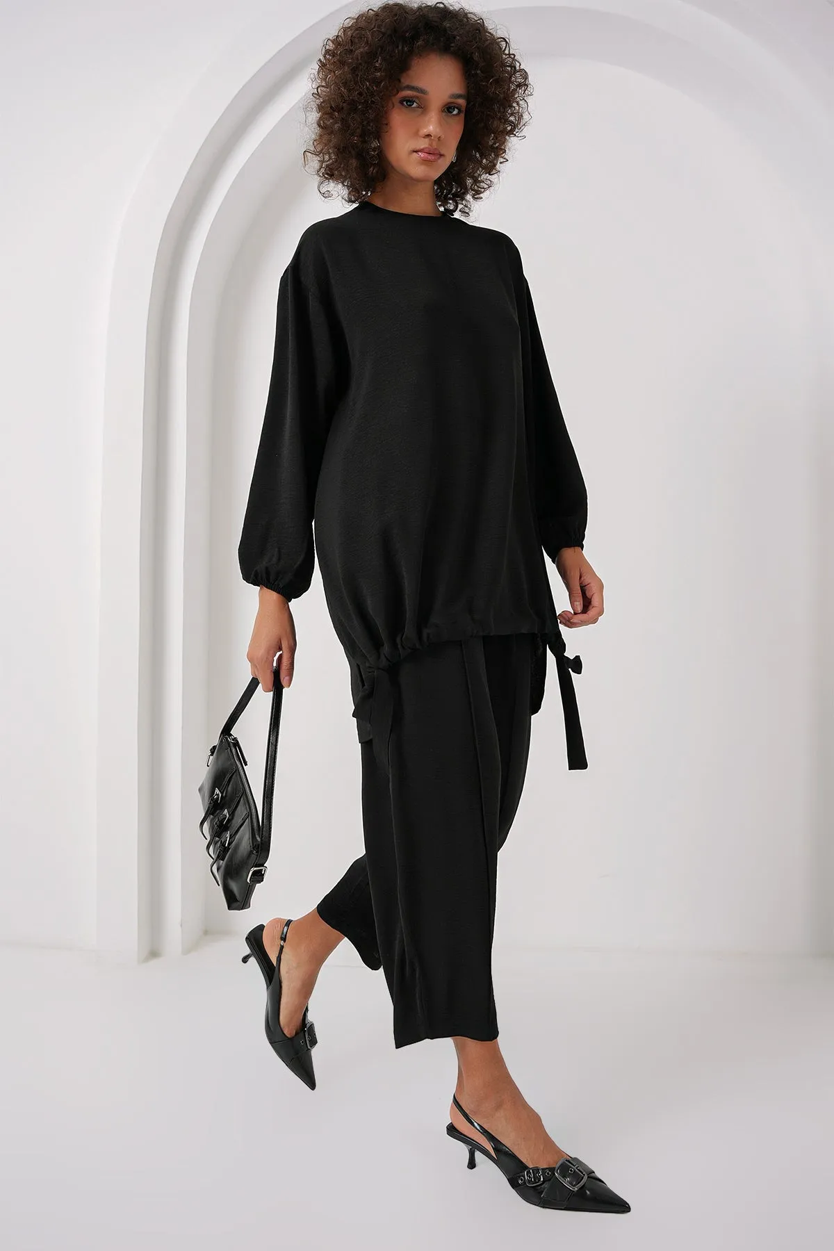 6682 tunik pantolon ikili takim