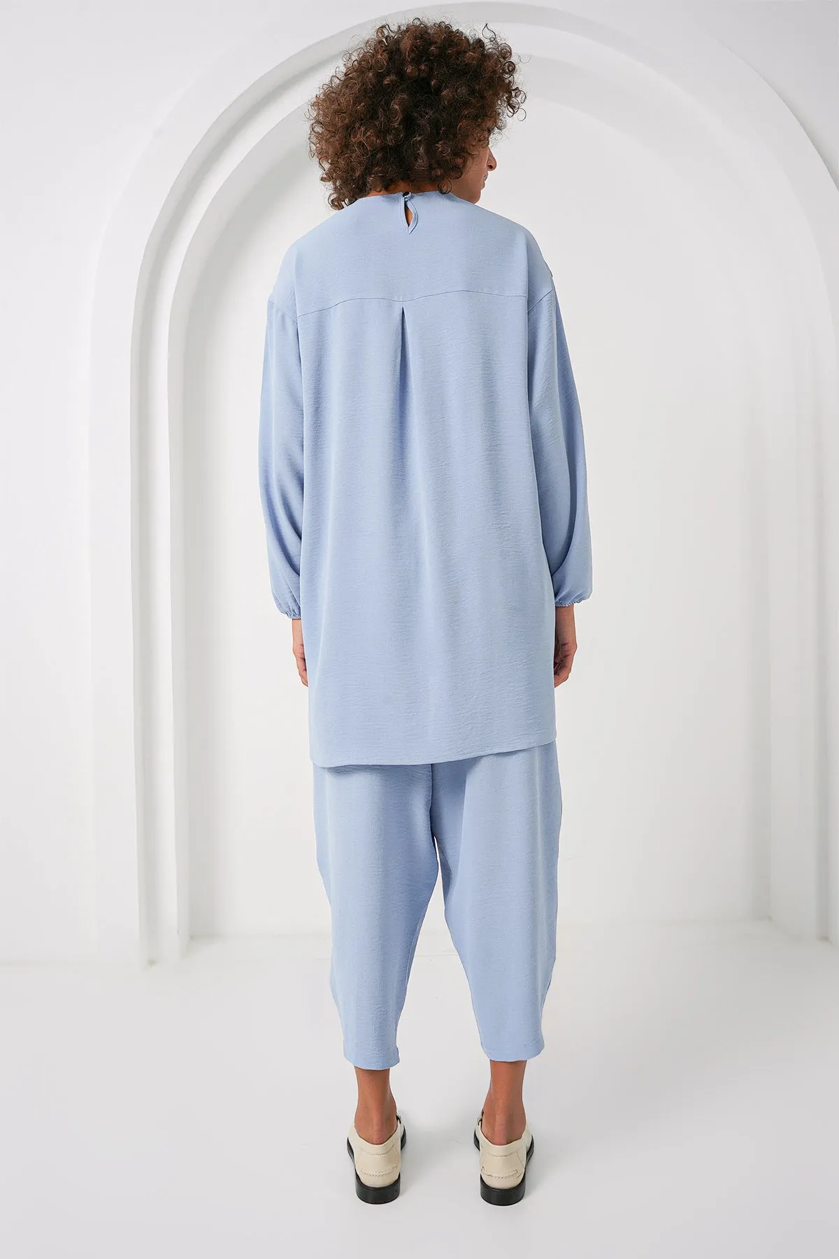6682 tunik pantolon ikili takim