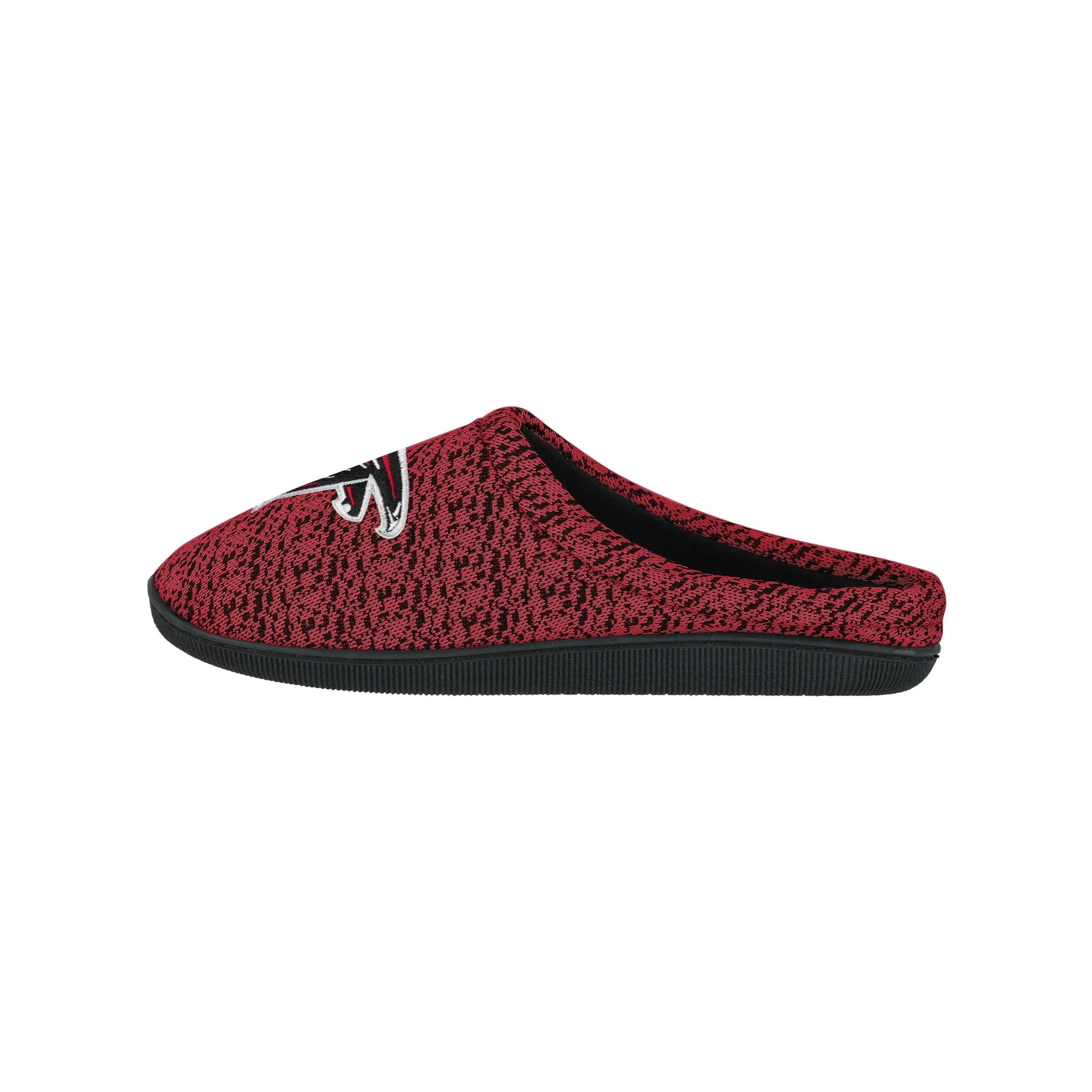 Atlanta Falcons NFL Mens Poly Knit Cup Sole Slippers