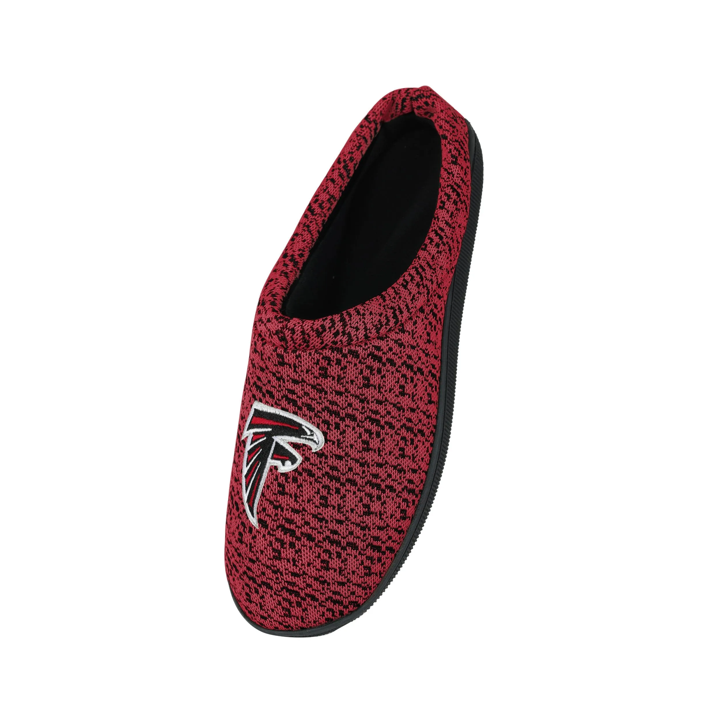 Atlanta Falcons NFL Mens Poly Knit Cup Sole Slippers