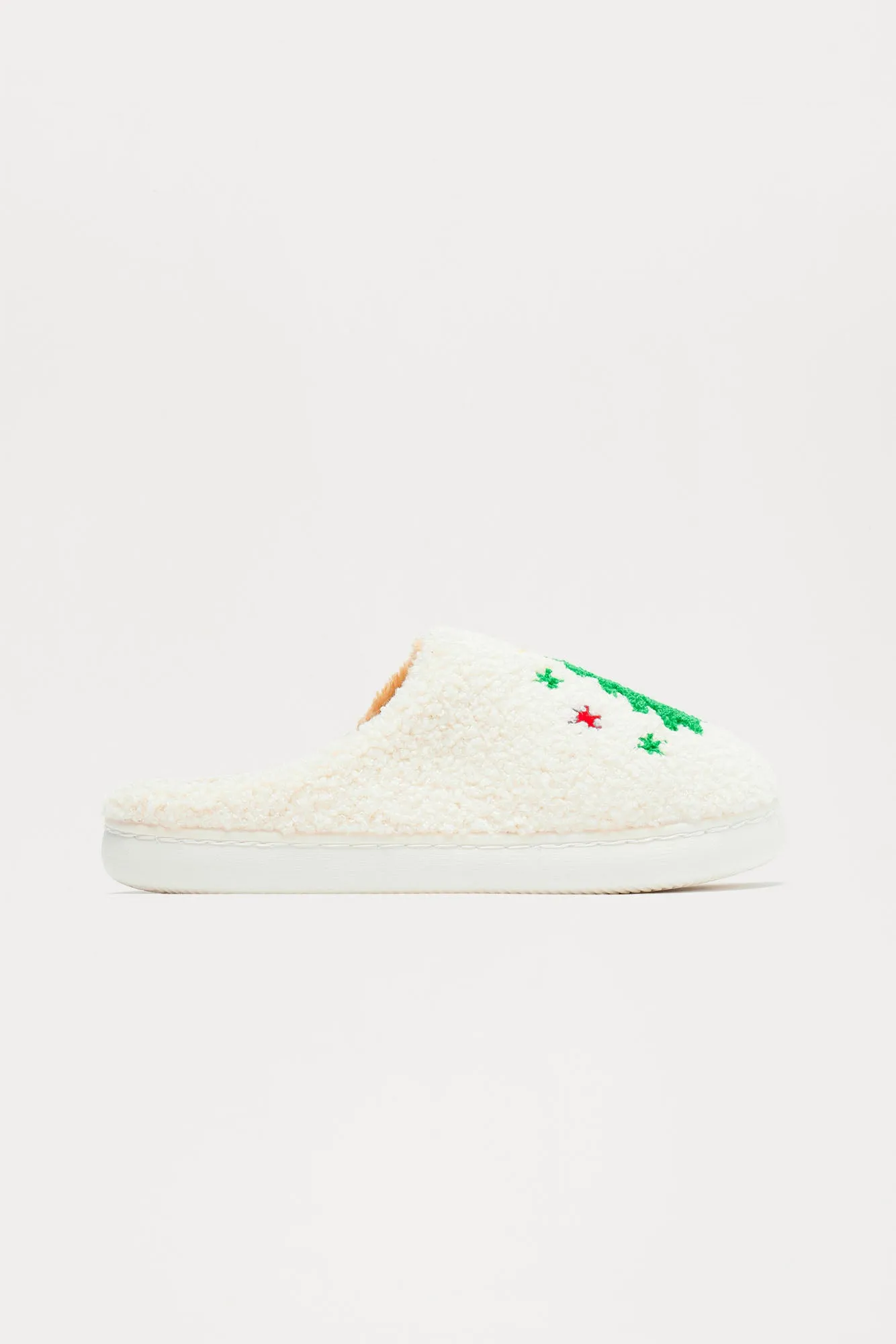 Be Merry Slippers - Green/combo