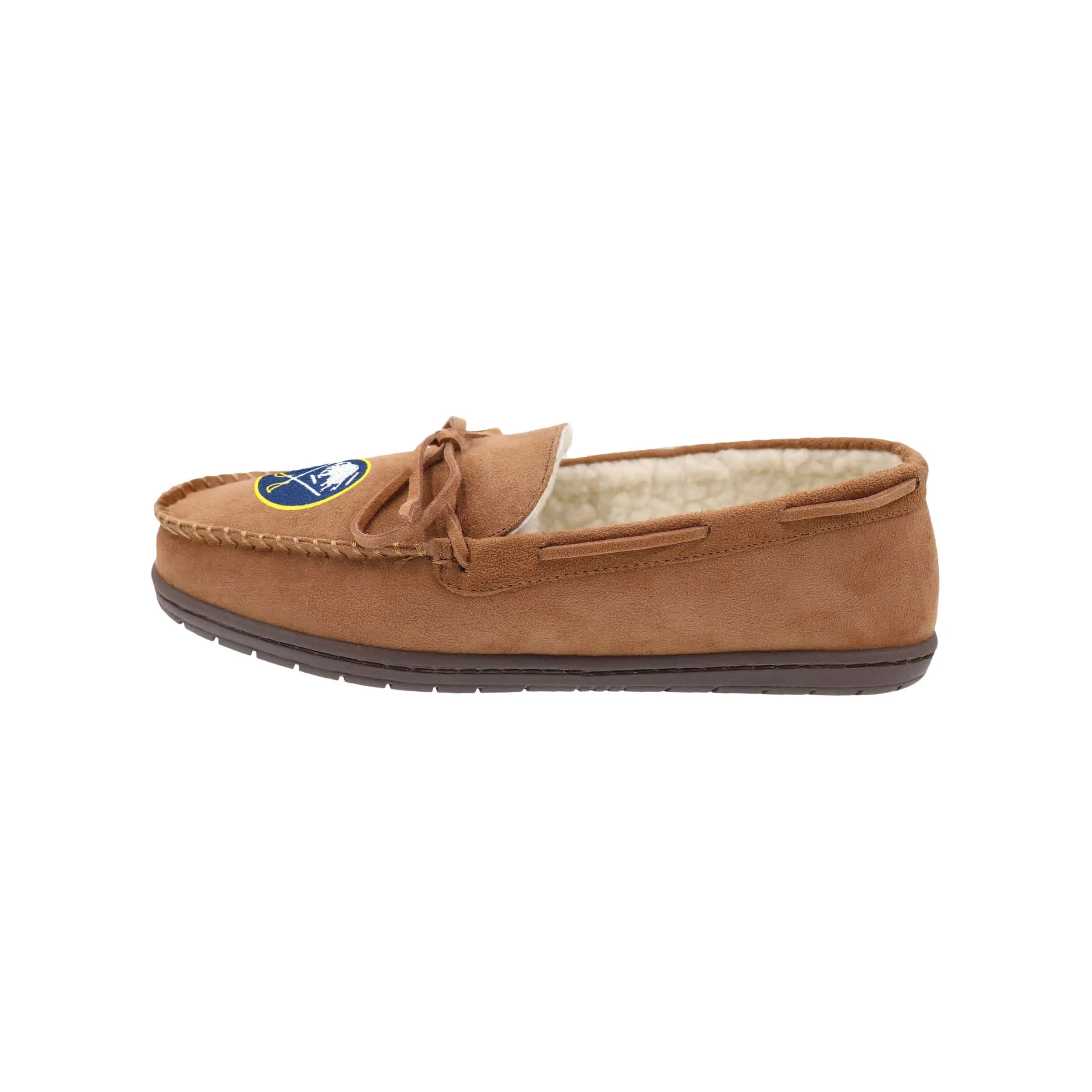 Buffalo Sabres NHL Mens Moccasin Slippers
