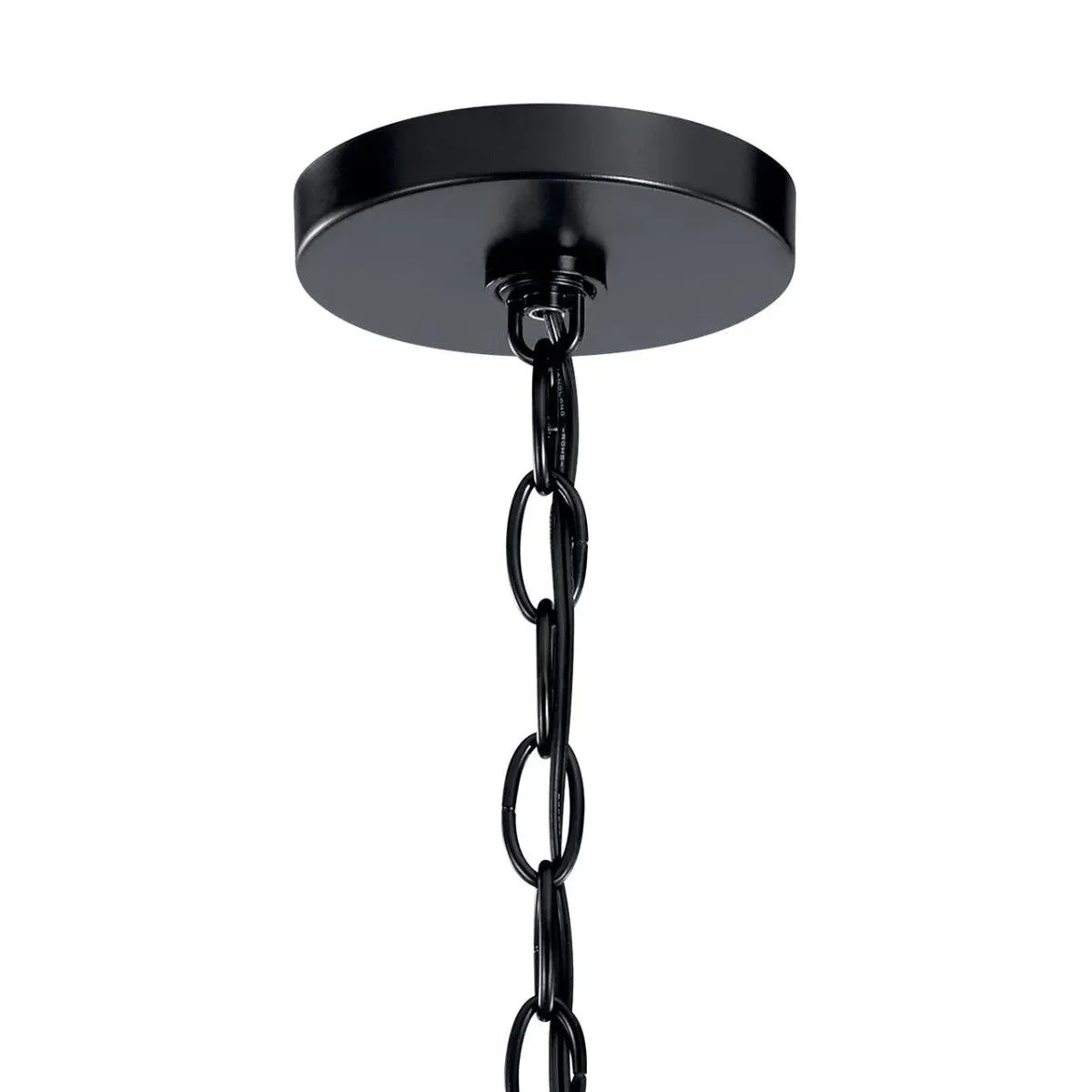 Capitol Hill 29" 6-Light Chandelier 1-Tier, Black Finish