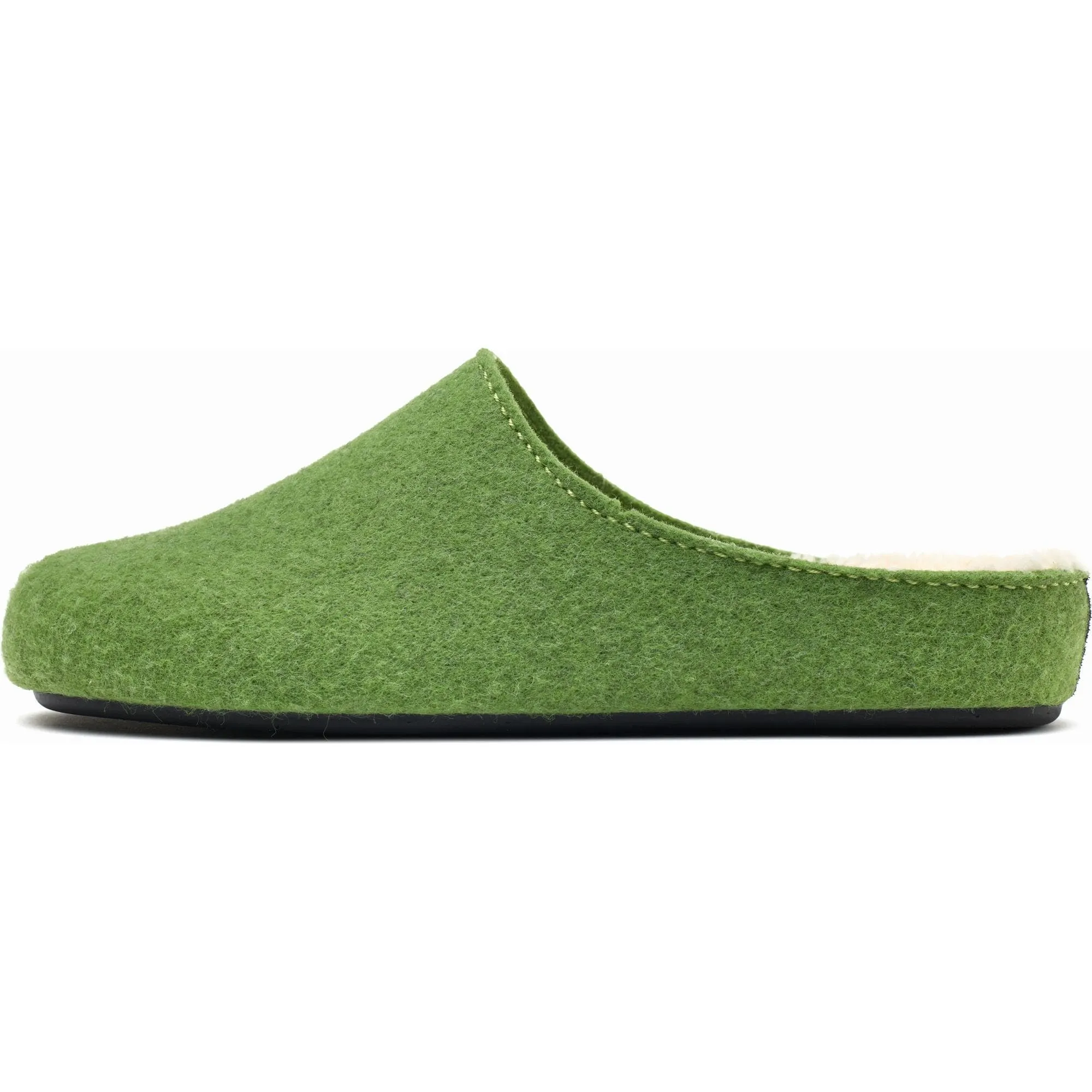 Date Women's Vegan Mule Slippers | Green