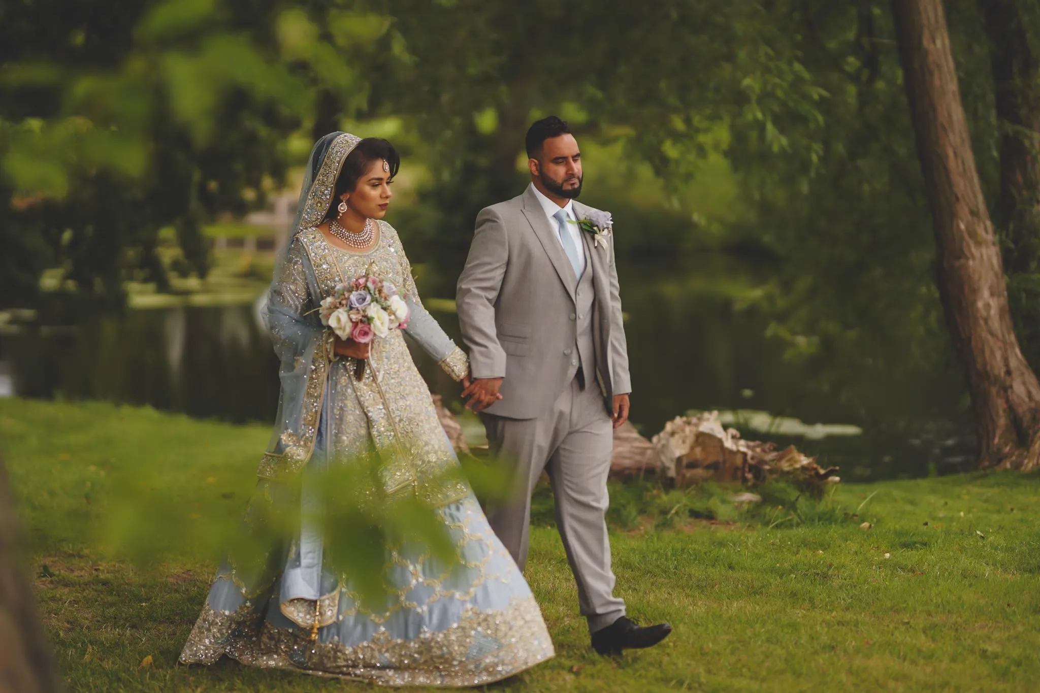 Dusty Blue Wedding Tie