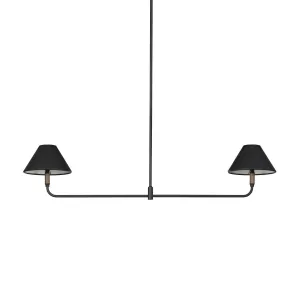 Ellen Linear Double Pendant
