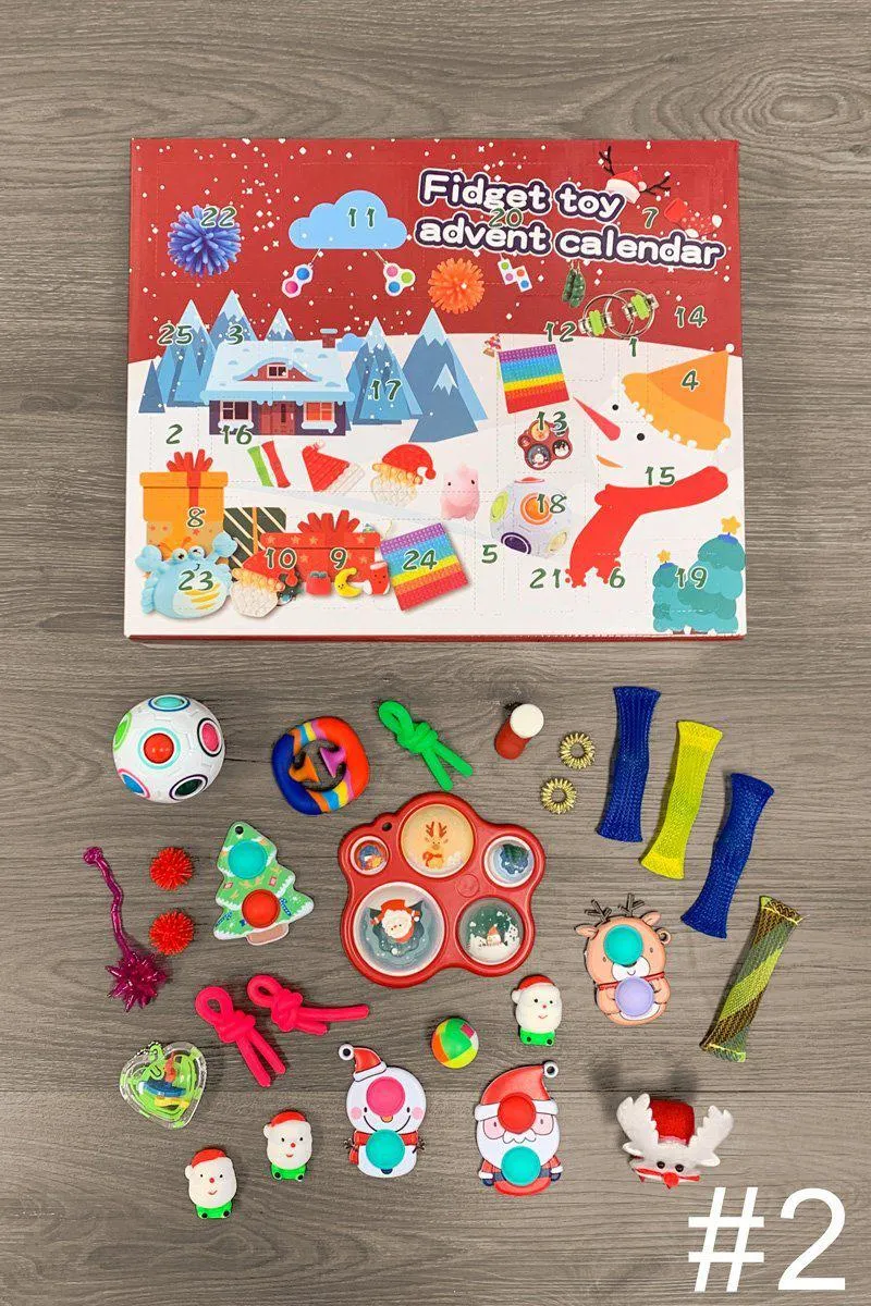 Fidget Christmas Advent Calendars- MANY STYLES