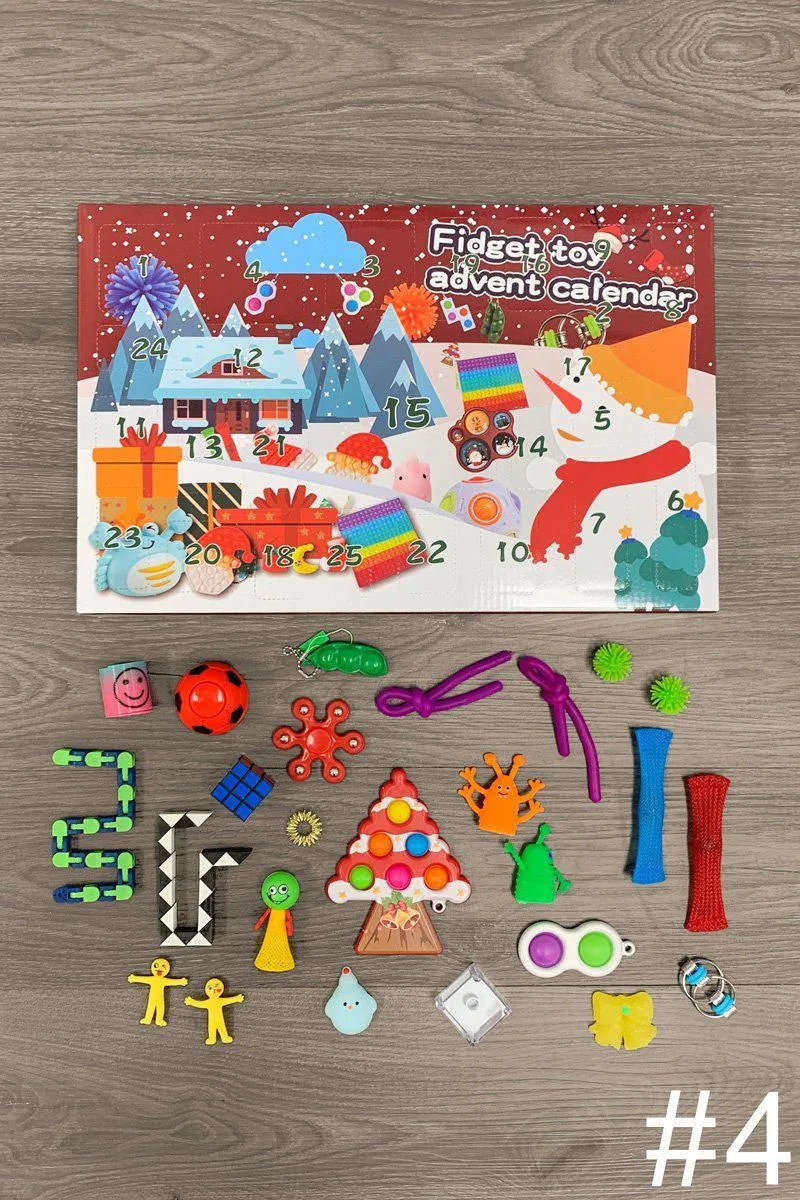 Fidget Christmas Advent Calendars- MANY STYLES
