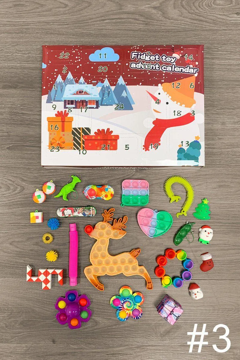 Fidget Christmas Advent Calendars- MANY STYLES