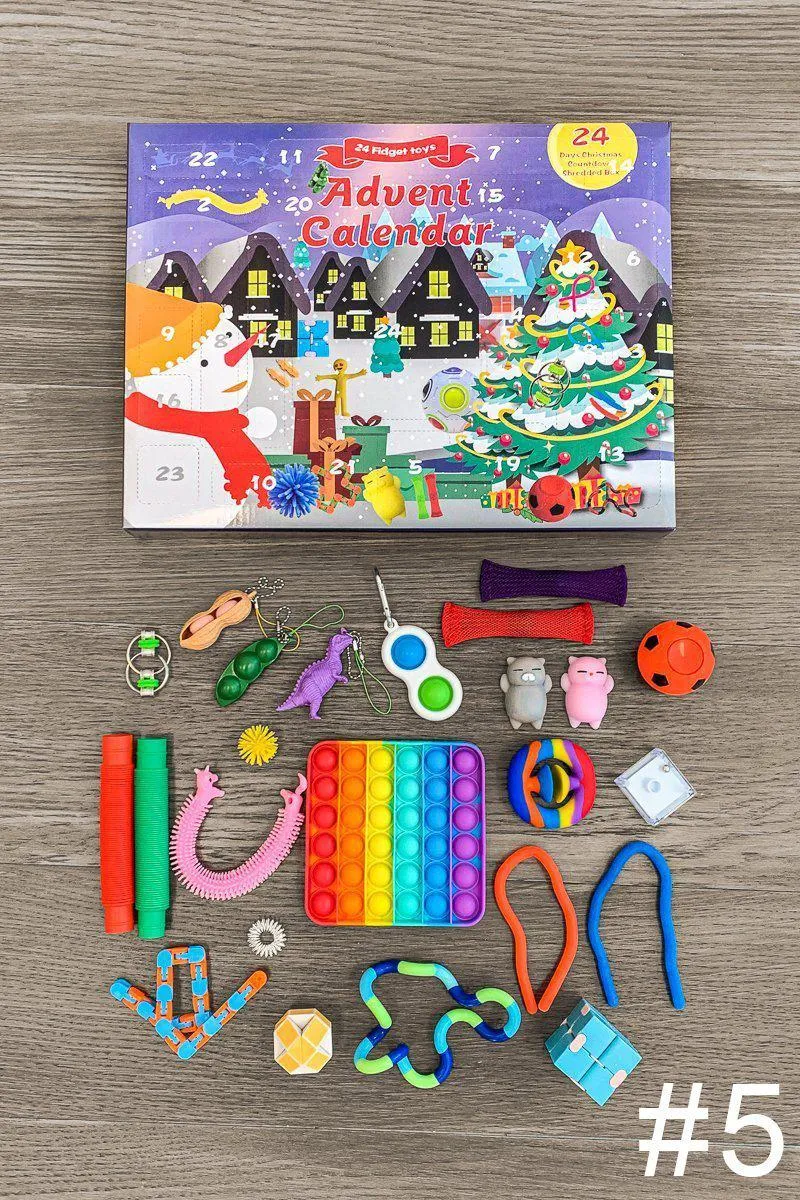 Fidget Christmas Advent Calendars- MANY STYLES