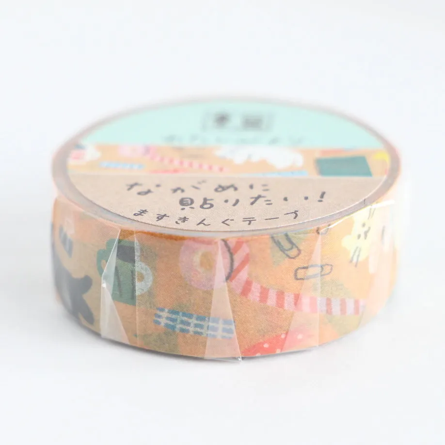 Furukawashiko Watashi-biyori Series Washi Tape - Stationery Cats