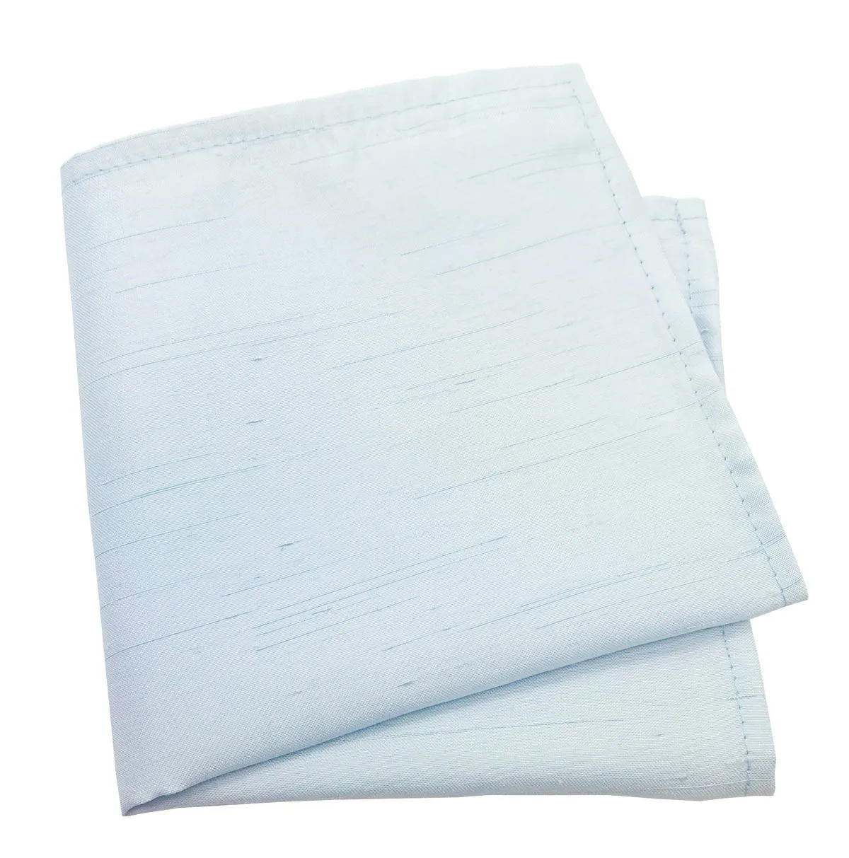 Glacier Shantung Pocket Square