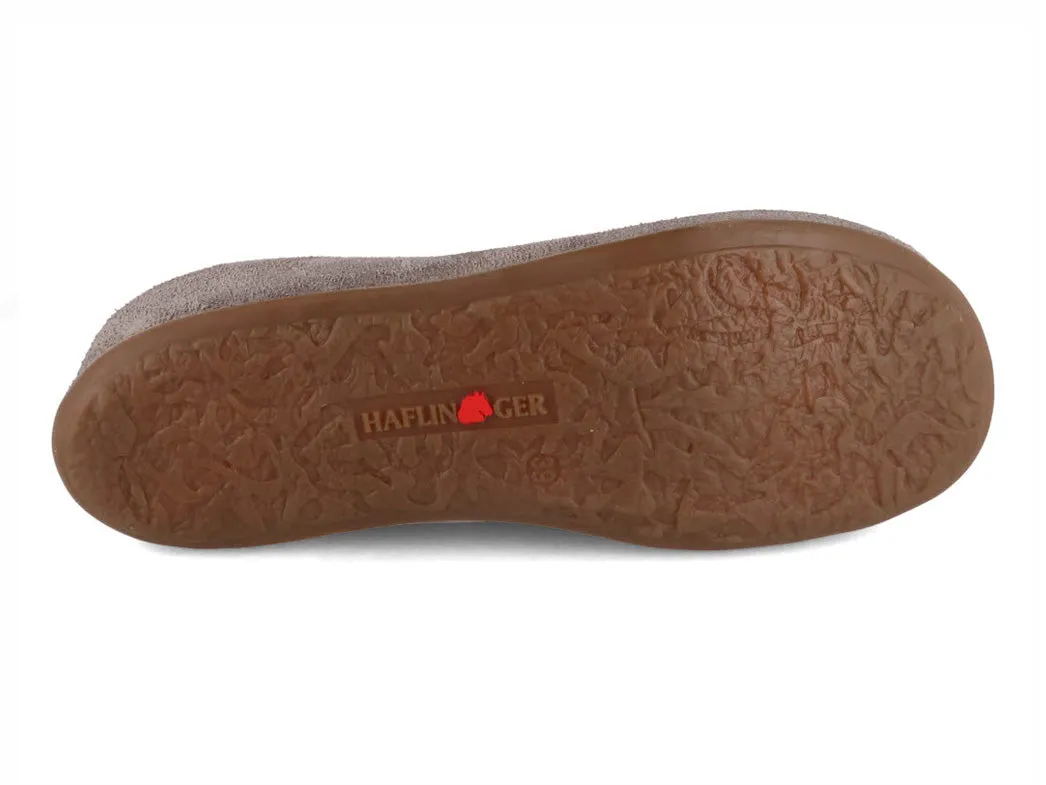 HAFLINGER Women Slippers 'Pantino T', gray words