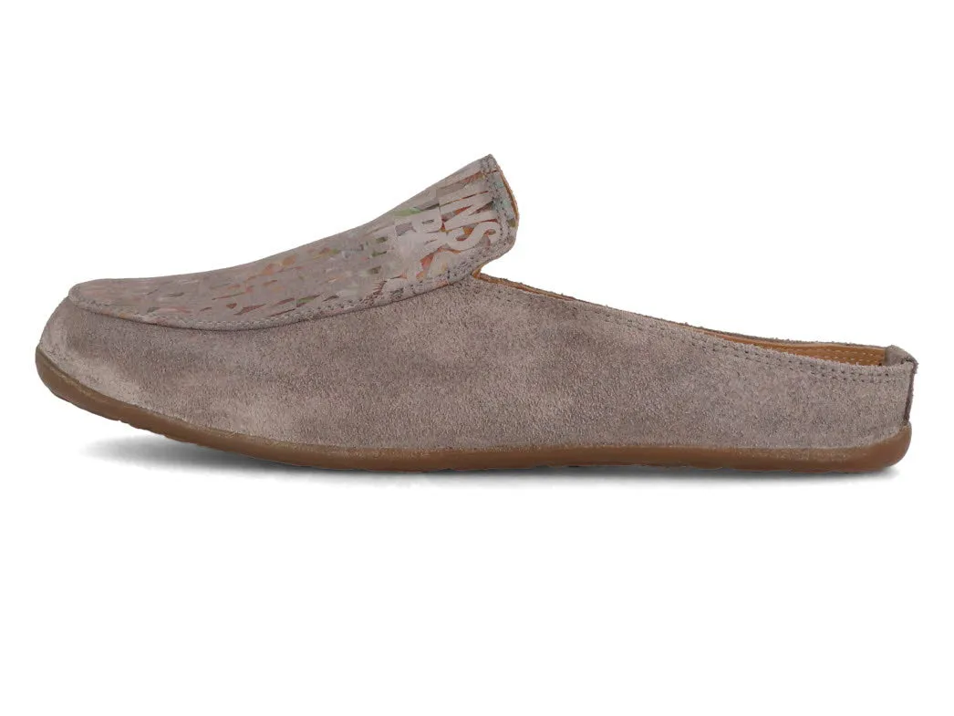HAFLINGER Women Slippers 'Pantino T', gray words