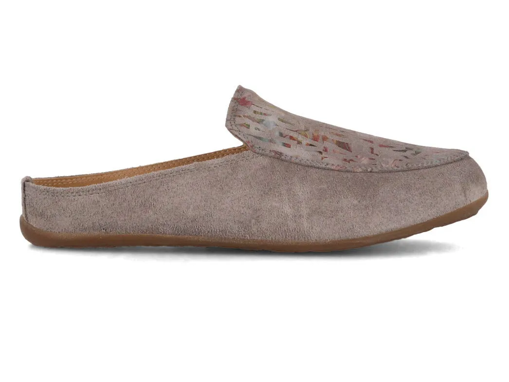 HAFLINGER Women Slippers 'Pantino T', gray words