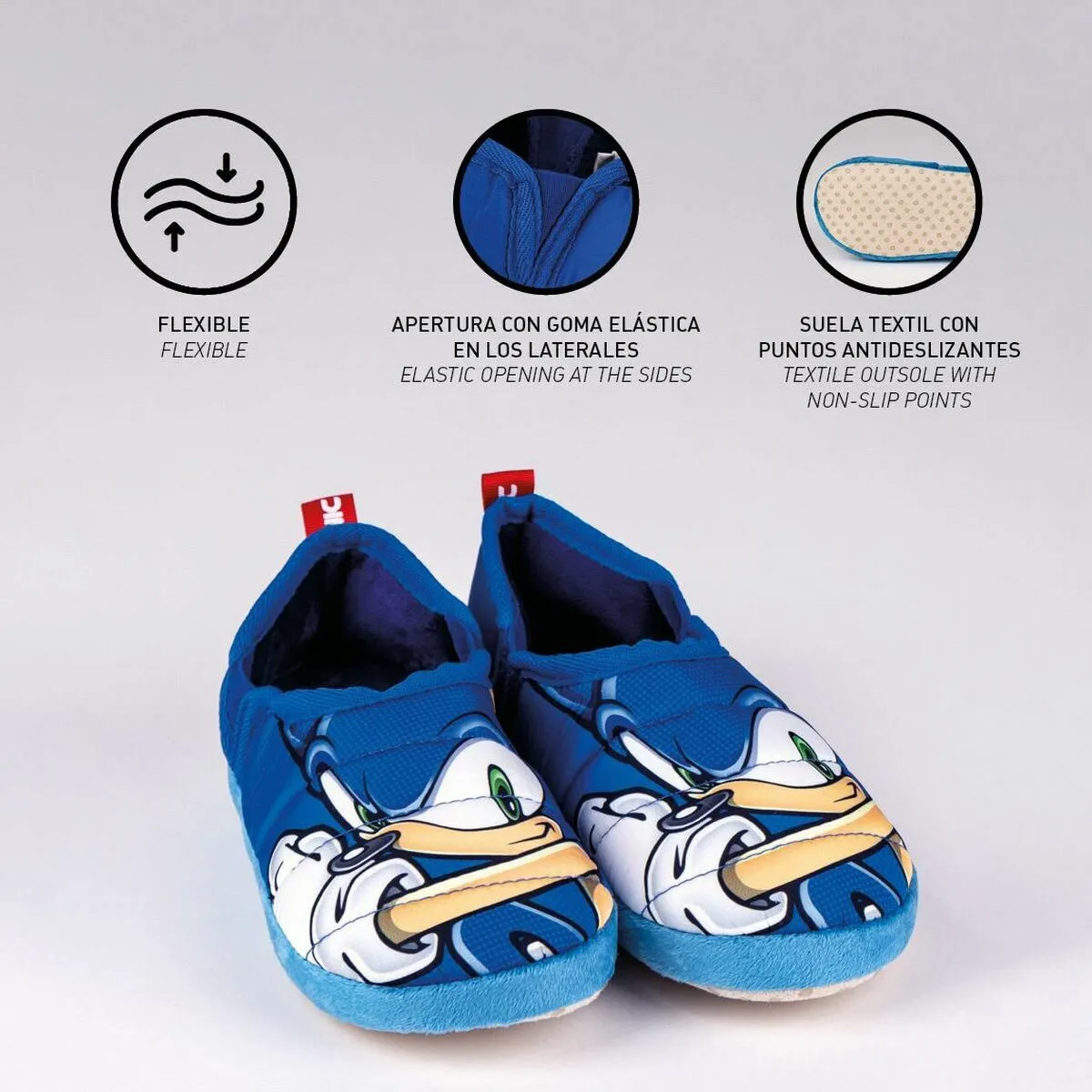 House Slippers Sonic Dark blue