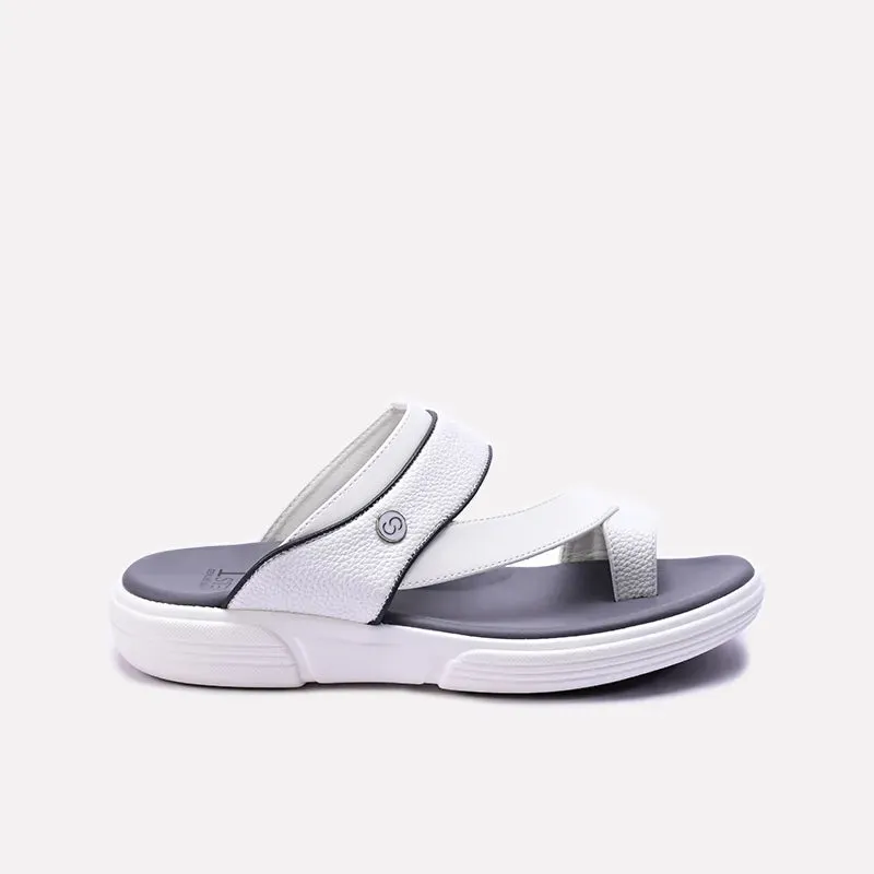 Isaac White Casual Slippers 0150901