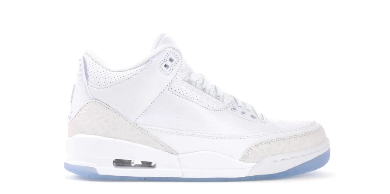 Jordan 3 Retro Pure White 2018 (Men’s)