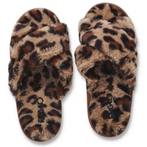Kip & Co Cheetah Slippers - Adult