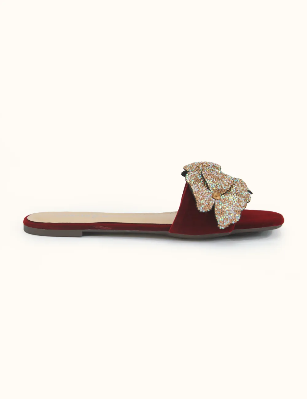 Maroon | Fancy Slippers for Women