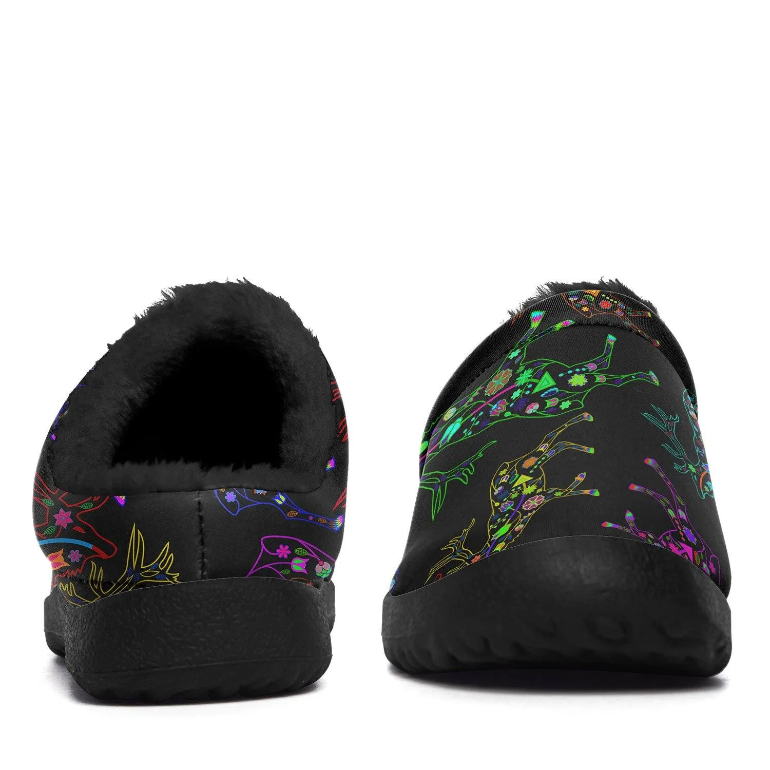Neon Floral Elks Ikinnii