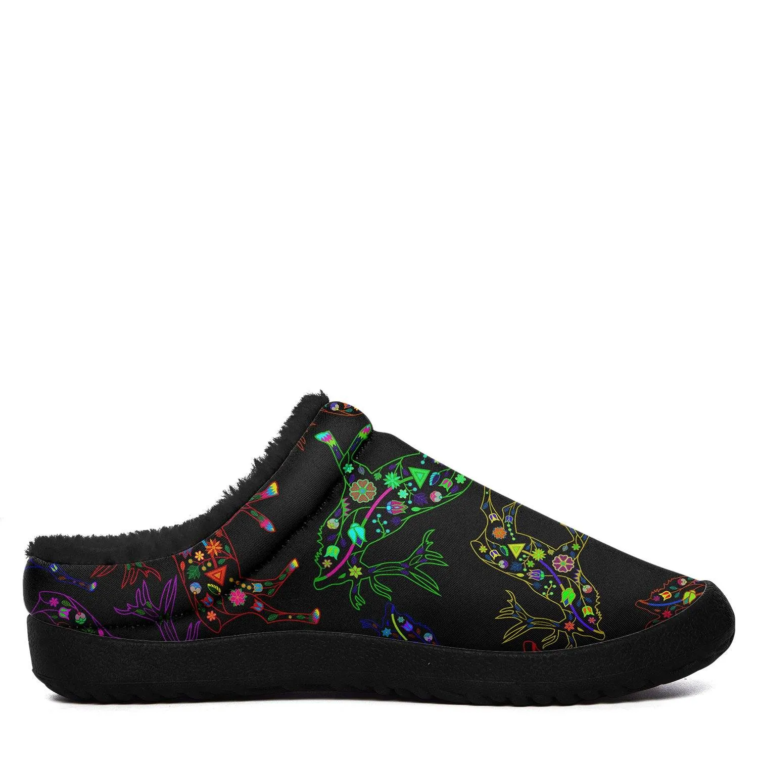 Neon Floral Elks Ikinnii