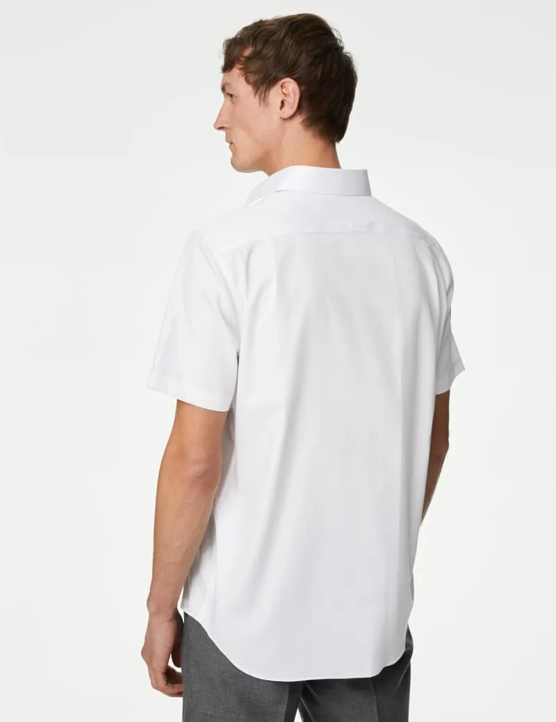 Regular Fit Non Iron Pure Cotton Print Shirt