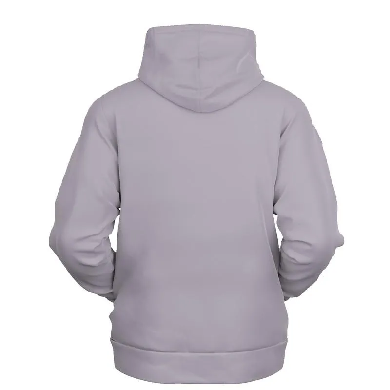 Shaded Pale Purple Gray Hoodie | Unisex | with PLUS sizes | C5M10Y0K30