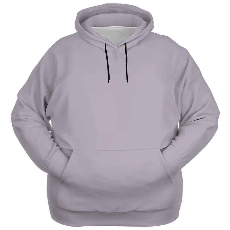 Shaded Pale Purple Gray Hoodie | Unisex | with PLUS sizes | C5M10Y0K30