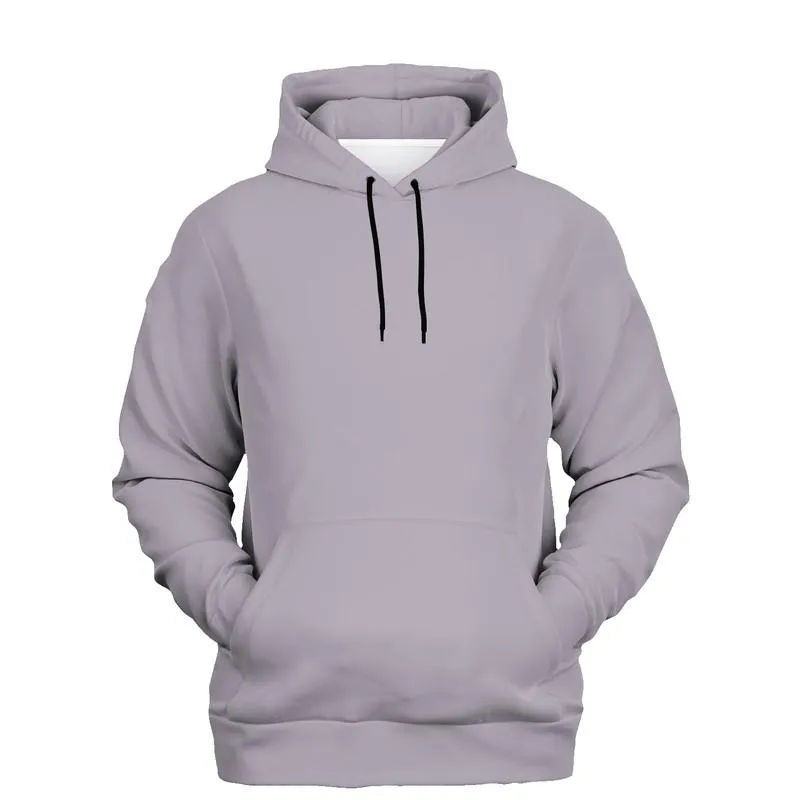 Shaded Pale Purple Gray Hoodie | Unisex | with PLUS sizes | C5M10Y0K30
