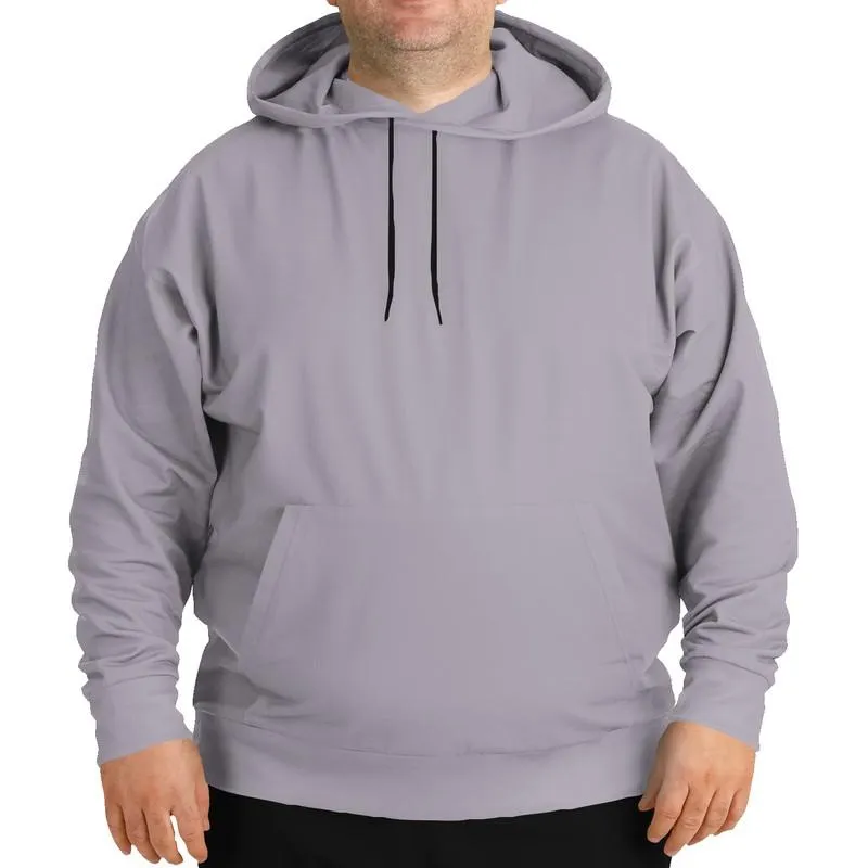 Shaded Pale Purple Gray Hoodie | Unisex | with PLUS sizes | C5M10Y0K30