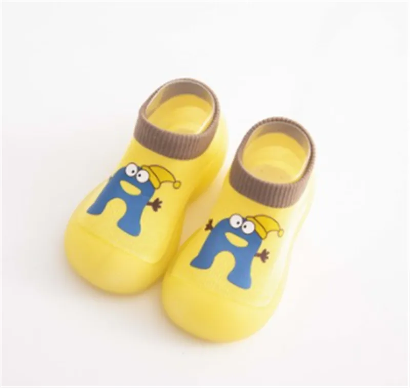 Slipper Socks with Non-Slip Rubber Soles for Toddlers