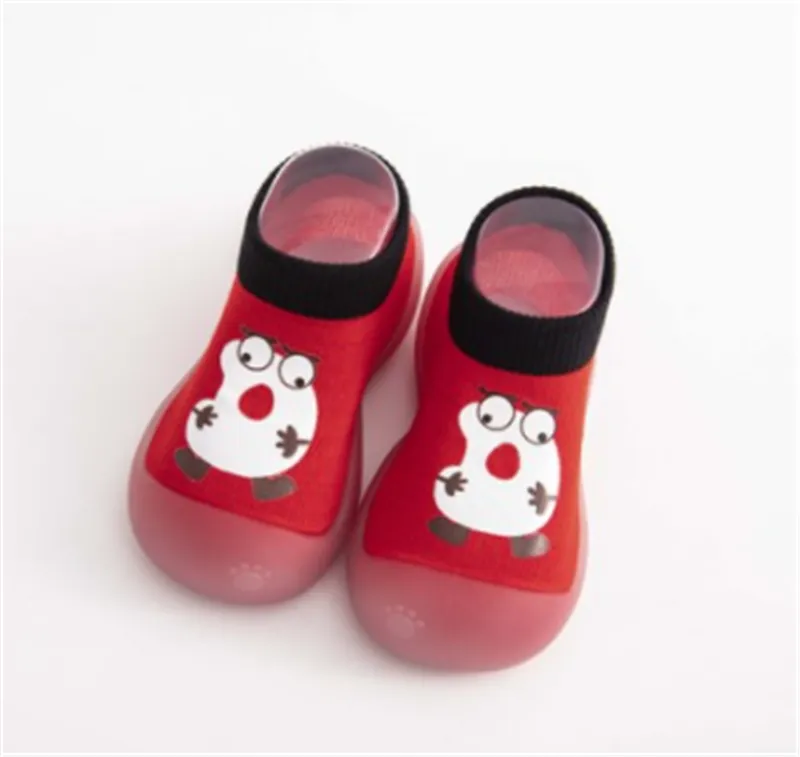 Slipper Socks with Non-Slip Rubber Soles for Toddlers