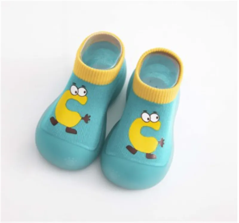 Slipper Socks with Non-Slip Rubber Soles for Toddlers