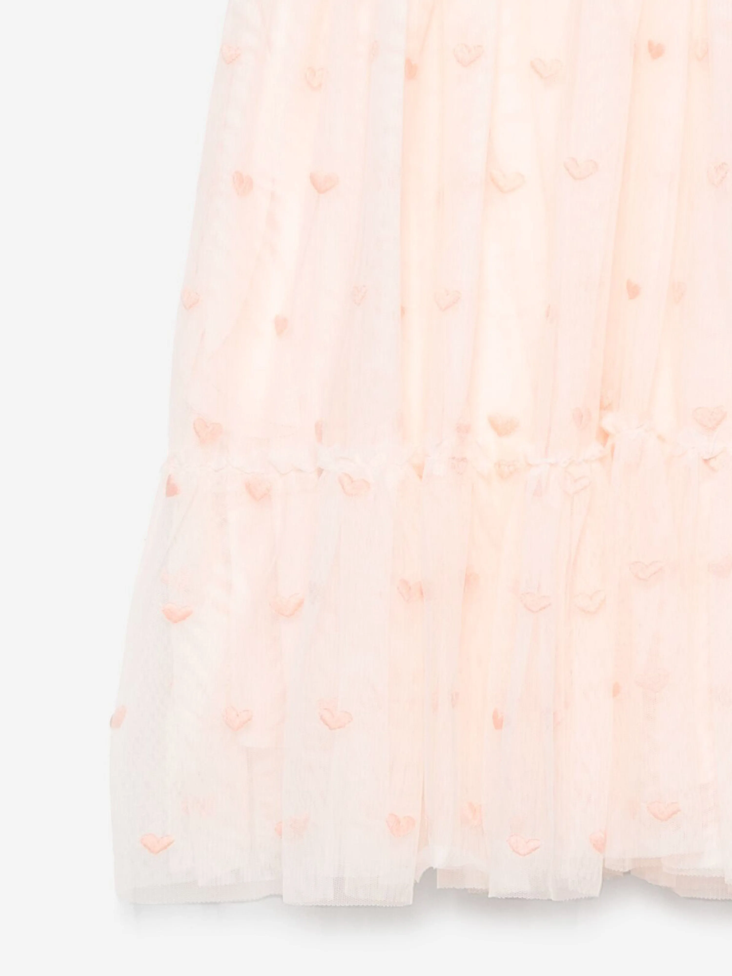 Stella McCartney Girls Embroidered Dress in Pink