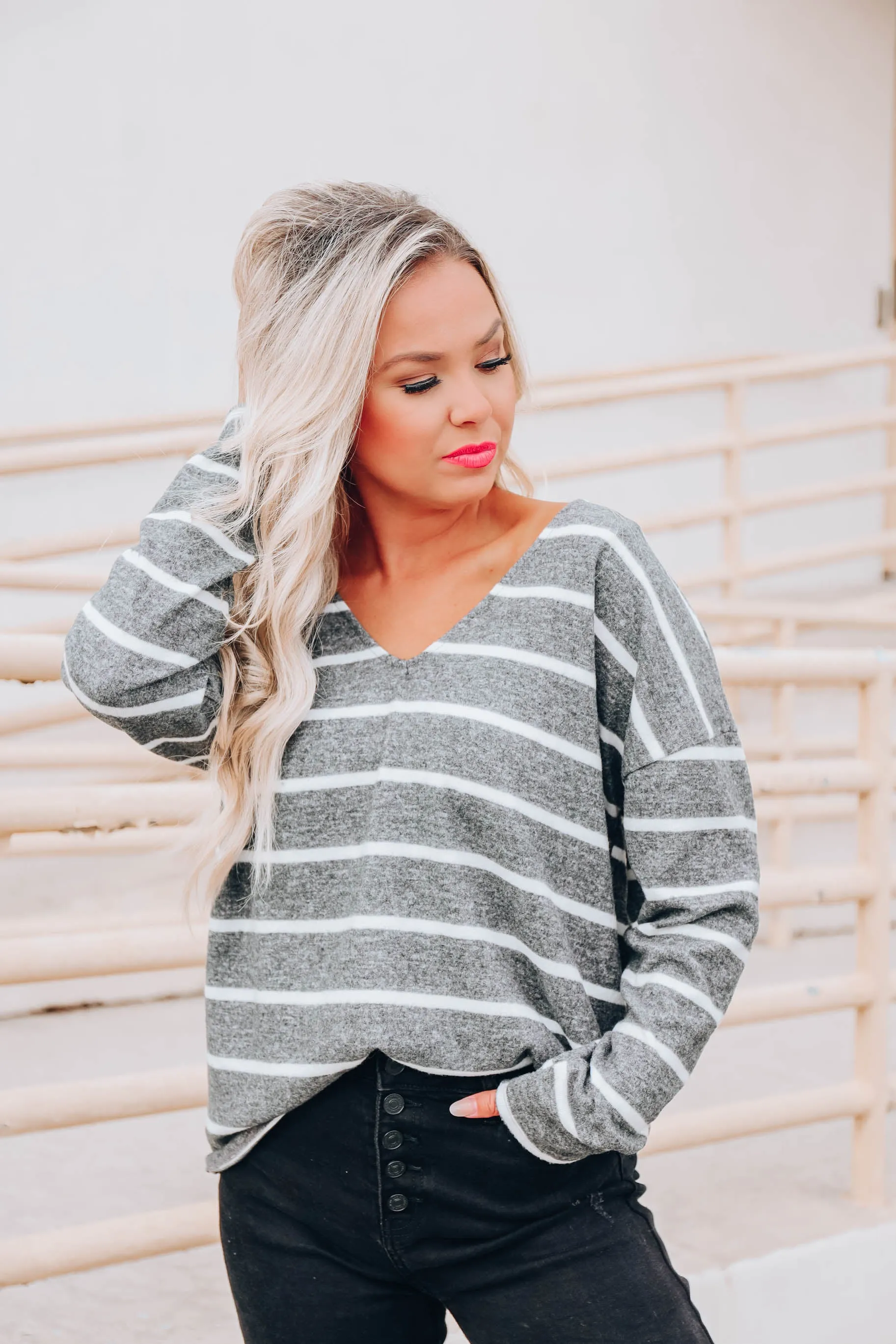 Sweater Aesthetic Knit Top