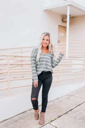 Sweater Aesthetic Knit Top