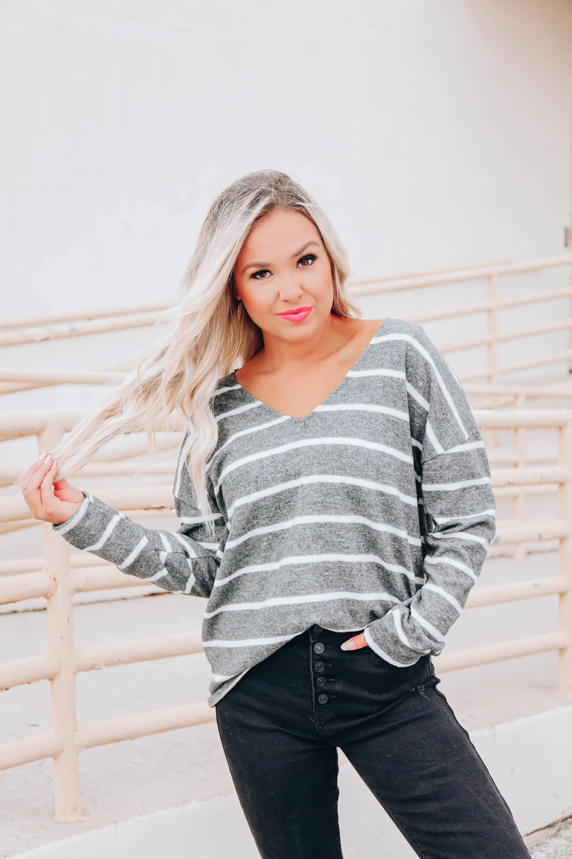 Sweater Aesthetic Knit Top