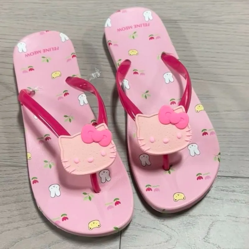 Sweet Kitty Pink Summer Slippers KI492